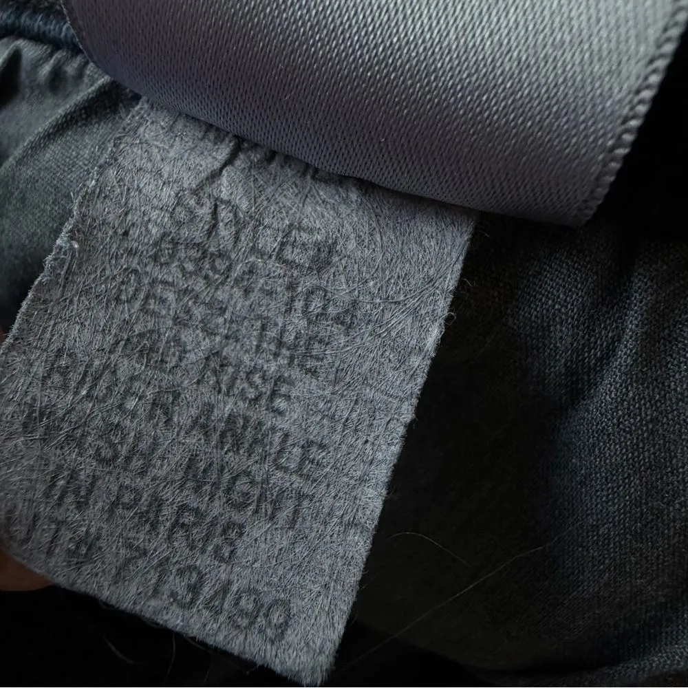 MOTHER Mid Rise Rider Ankle Straight Slim Jeans Indigo Nights in Paris Size 26 Black - Image 11