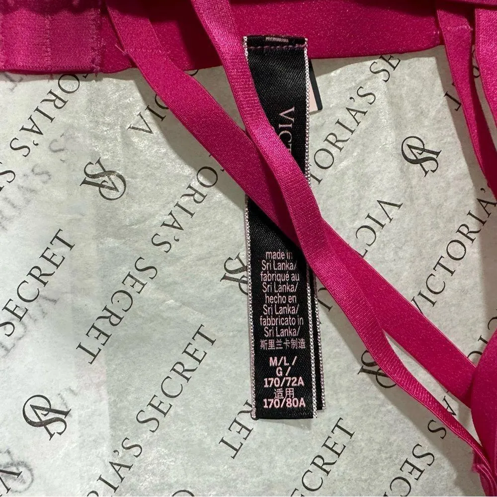 Victoria's Secret Strappy Logo Garter Belt and Panty - Image 6
