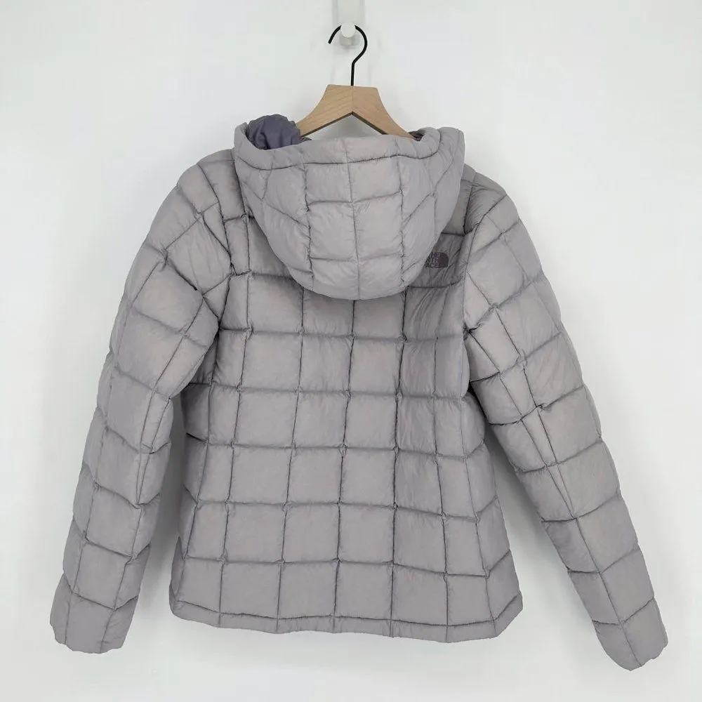 The North Face Thermoball Super Hoodie Insulated Jacket Purple Women's Medium - Image 4