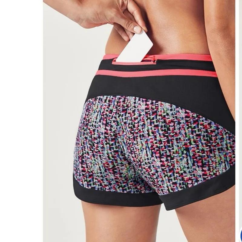 Fabletics Riho Short Medium Drawstring Waist Back Pocket Athleisure Running‎ Gym - Image 3
