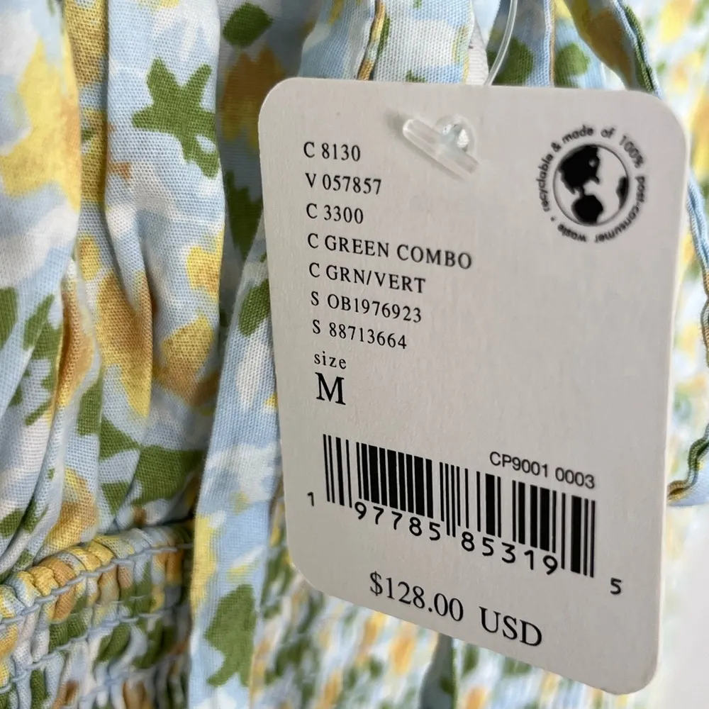 NWT Free People lavender daze floral midi summer dress medium - Image 12