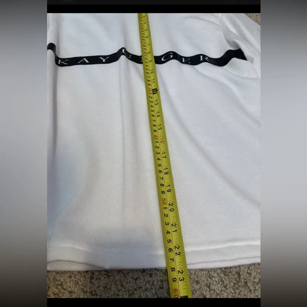 KAY UNGER Women's Performance Long-Sleeve Top w/ Mesh | S - Image 6