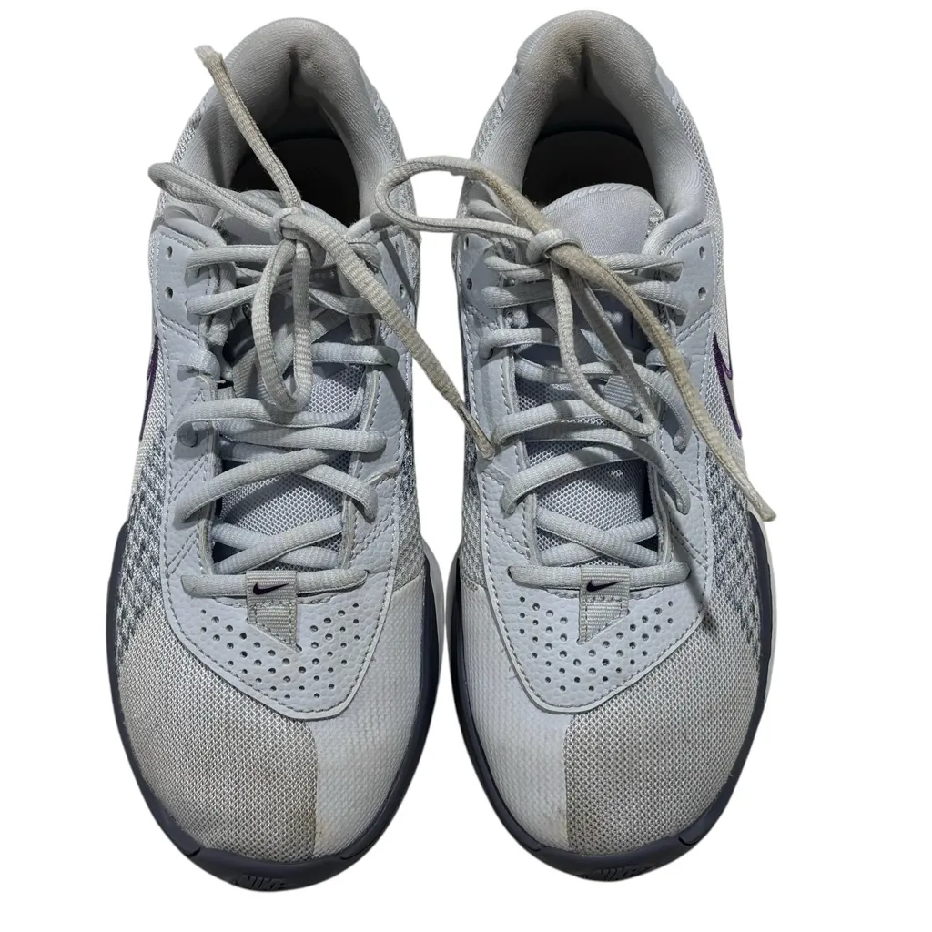 Nike Air Zoom G.T. Cut Academy basketball Gray Purple Athletic Sneakers Size 7 - Image 2