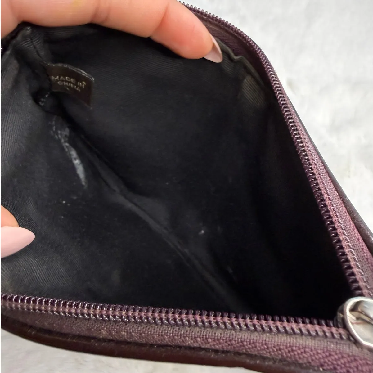 COACH Patent Leather Wristlet - Image 3