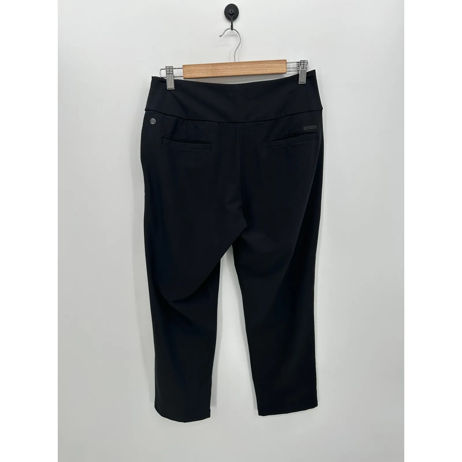 Adidas Womens Black Cropped Ultimate 365 Golf Pants Size M Ankle Outdoors - Image 2