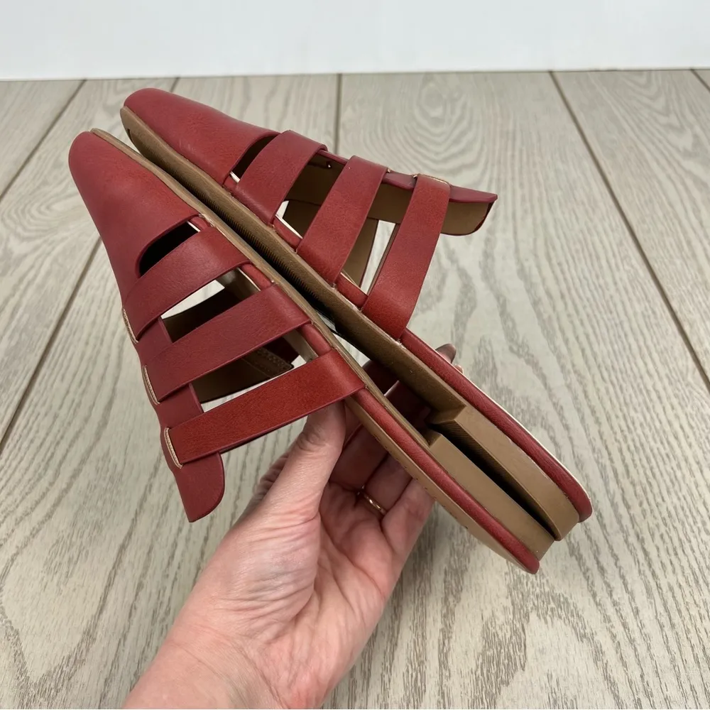 Journee Collection Women's Jazybell Caged Slip On Mules 8.5 Clay $40 - Image 3