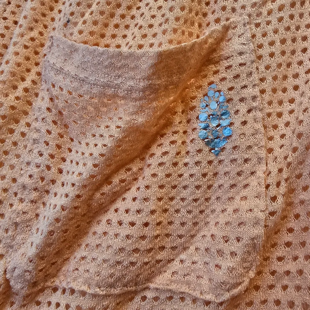 {S} Free People Movement Swim Surf Break Shorts In Peach - Image 9