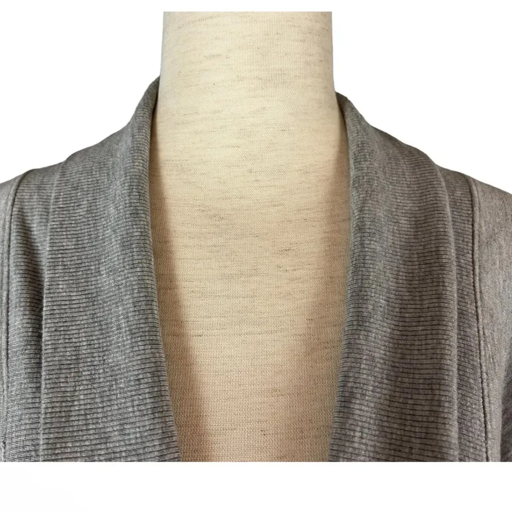 Athleta Sz  M Gray Nirvana Long Sleeve Cardigan - Image 5