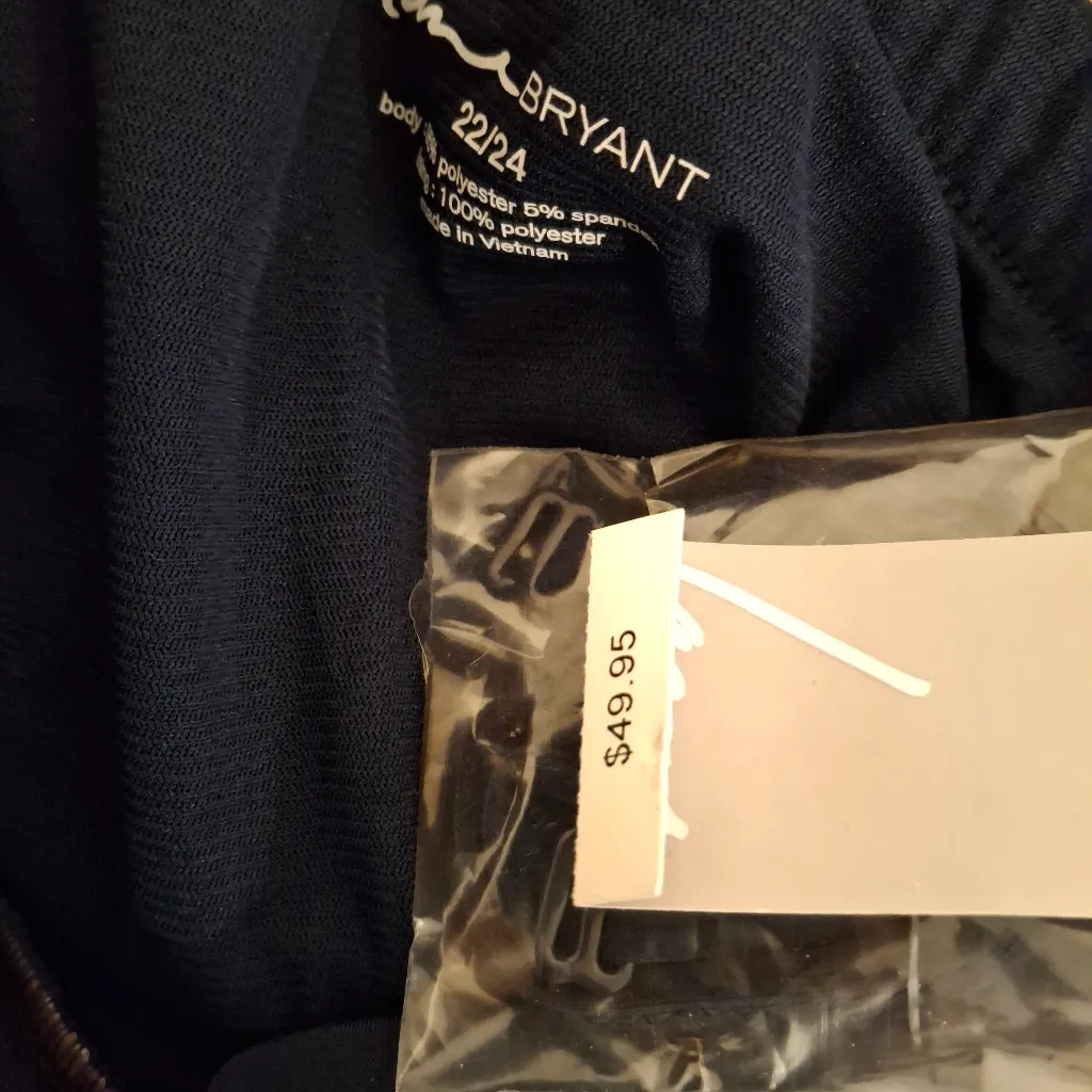 Lane Bryant 22 24 Elegant Navy Strapless Top NWT - Image 12