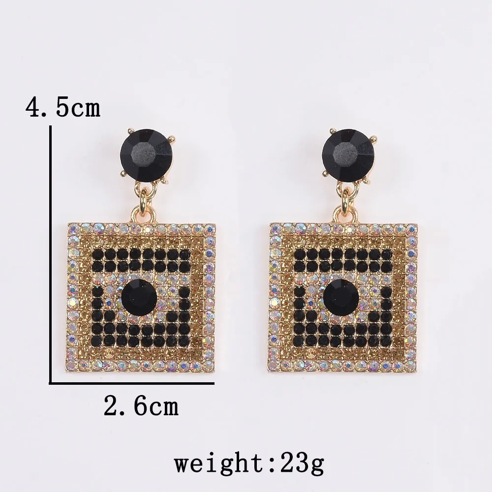 Luxury Square Earrings  - Image 3