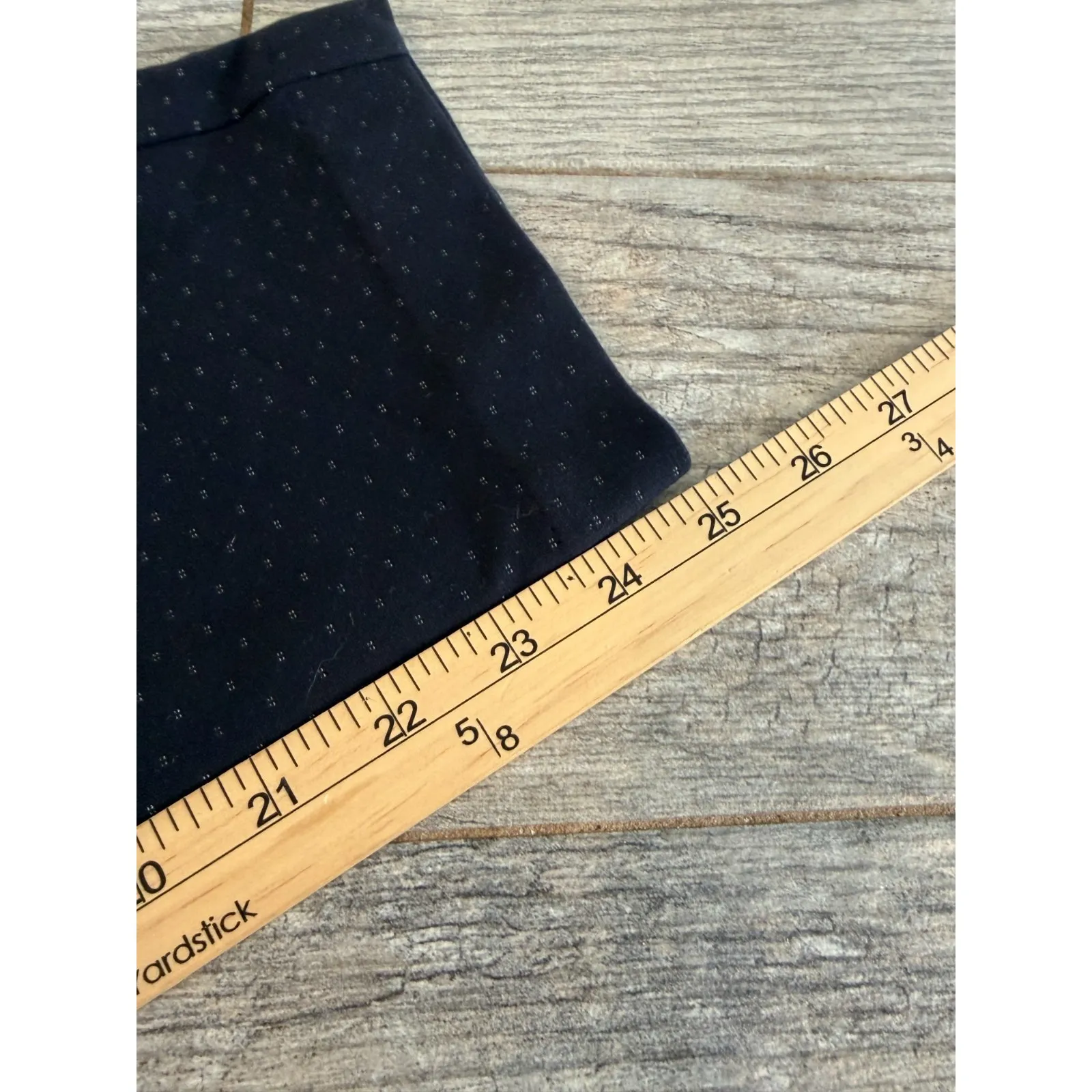 Cabi Pants 5679 Carriage Trouser Size 2 Navy Blue AOP Ankle Pant #5679 Knit - Image 11