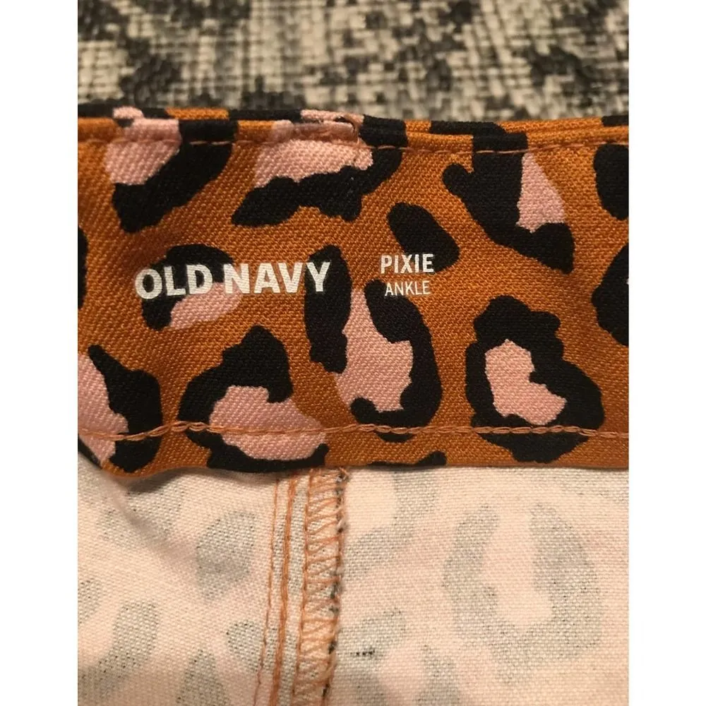 leopard print‎ dress pants size 2 - Image 2