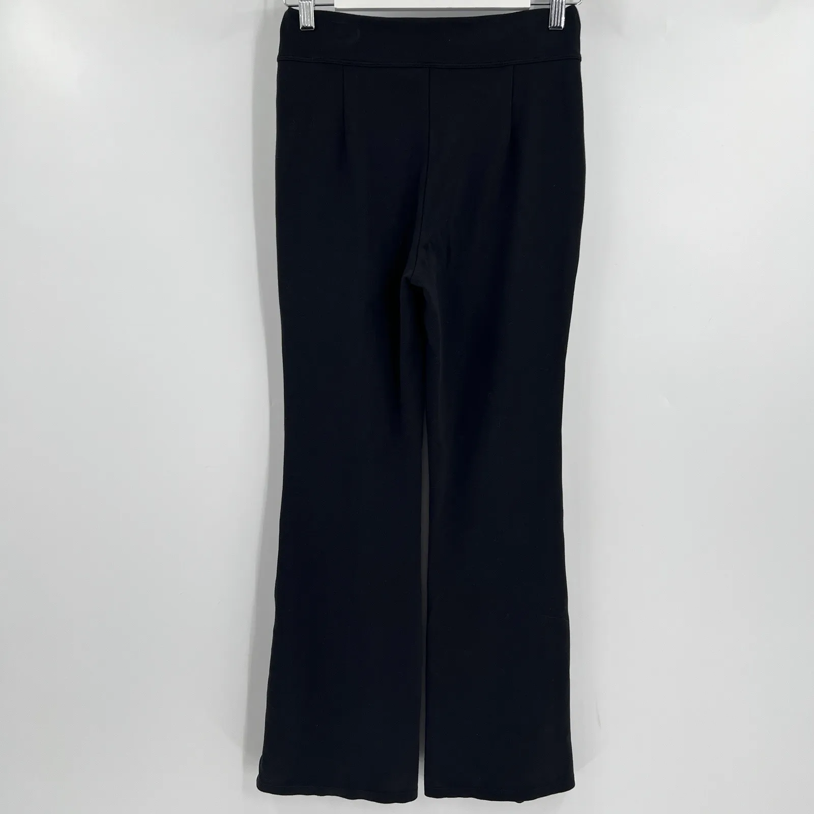 Halara High Waisted Crossover Flare Yoga Seamed Pants Black Women's Size Medium - Image 7