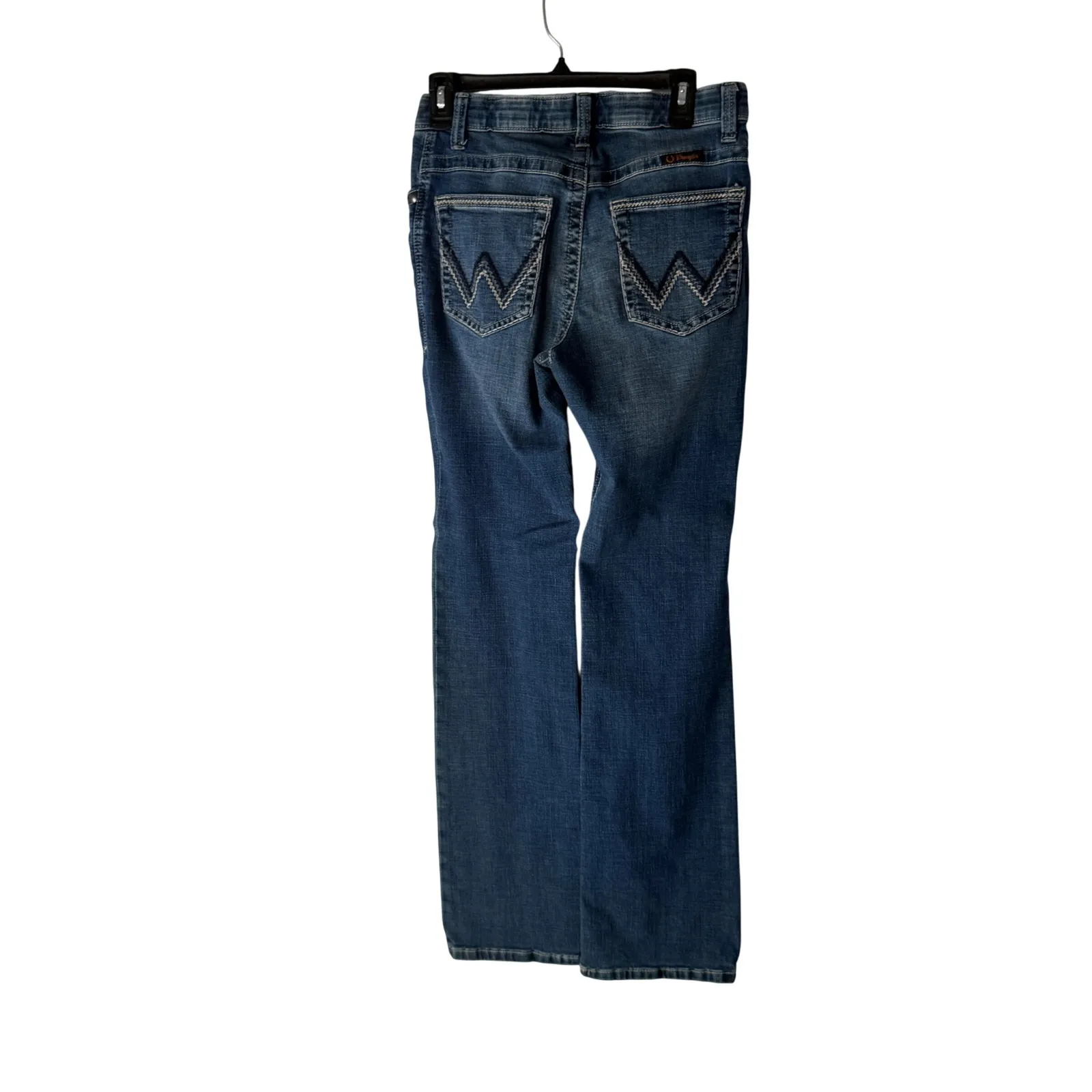 Wrangler Willow Ultimate Riding Jeans Women Denim Bootcut 9 X 34 Tall Western - Image 4