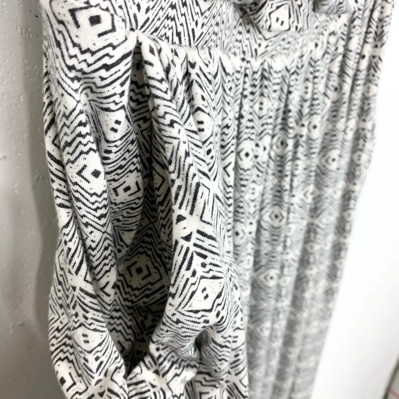 Anthropologie Maeve Jamie Wide Leg Jumpsuit One Shoulder Stretch Jersey Size XS Black - Image 10