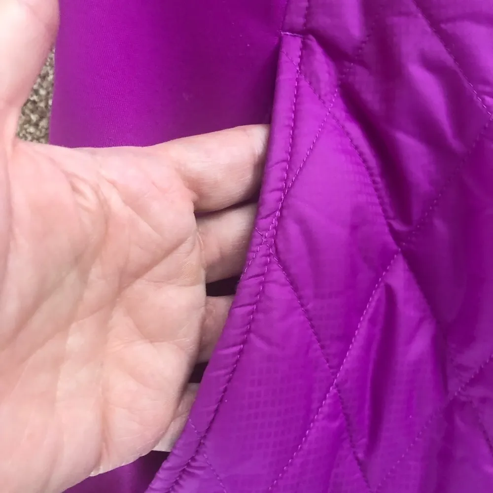 Eddie Bauer Storm Repel Fuchsia Cosmos Fell Swoop Therma Fill Vest Sz. M - Image 3