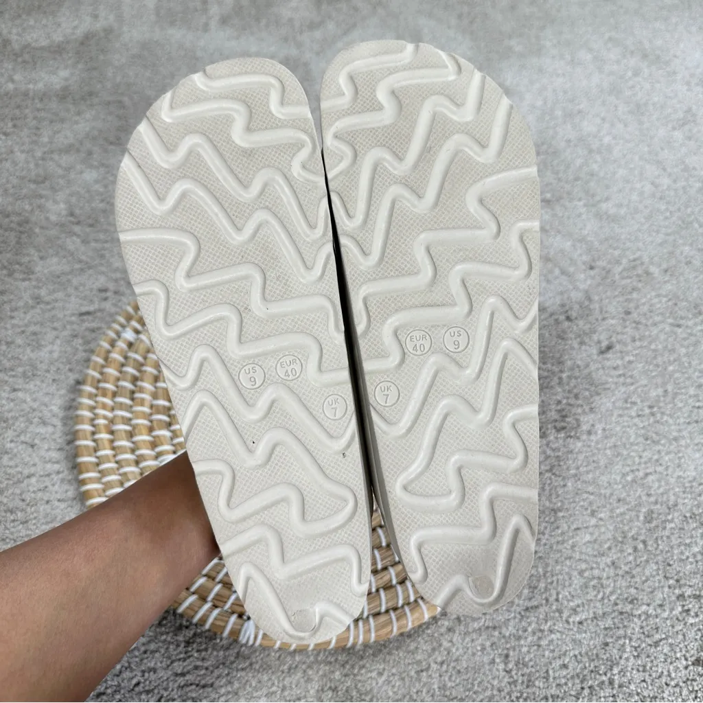 MIA Women’s Two-Band Buckle Kiana Sandals Slides Slip On in Sand Size 9 - Image 11