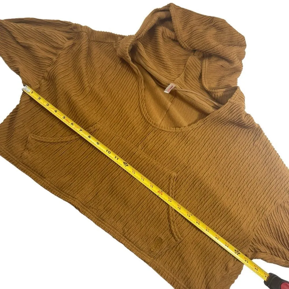 Free People Movement Slouchy Cropped Ribbed Hoodie - Image 9