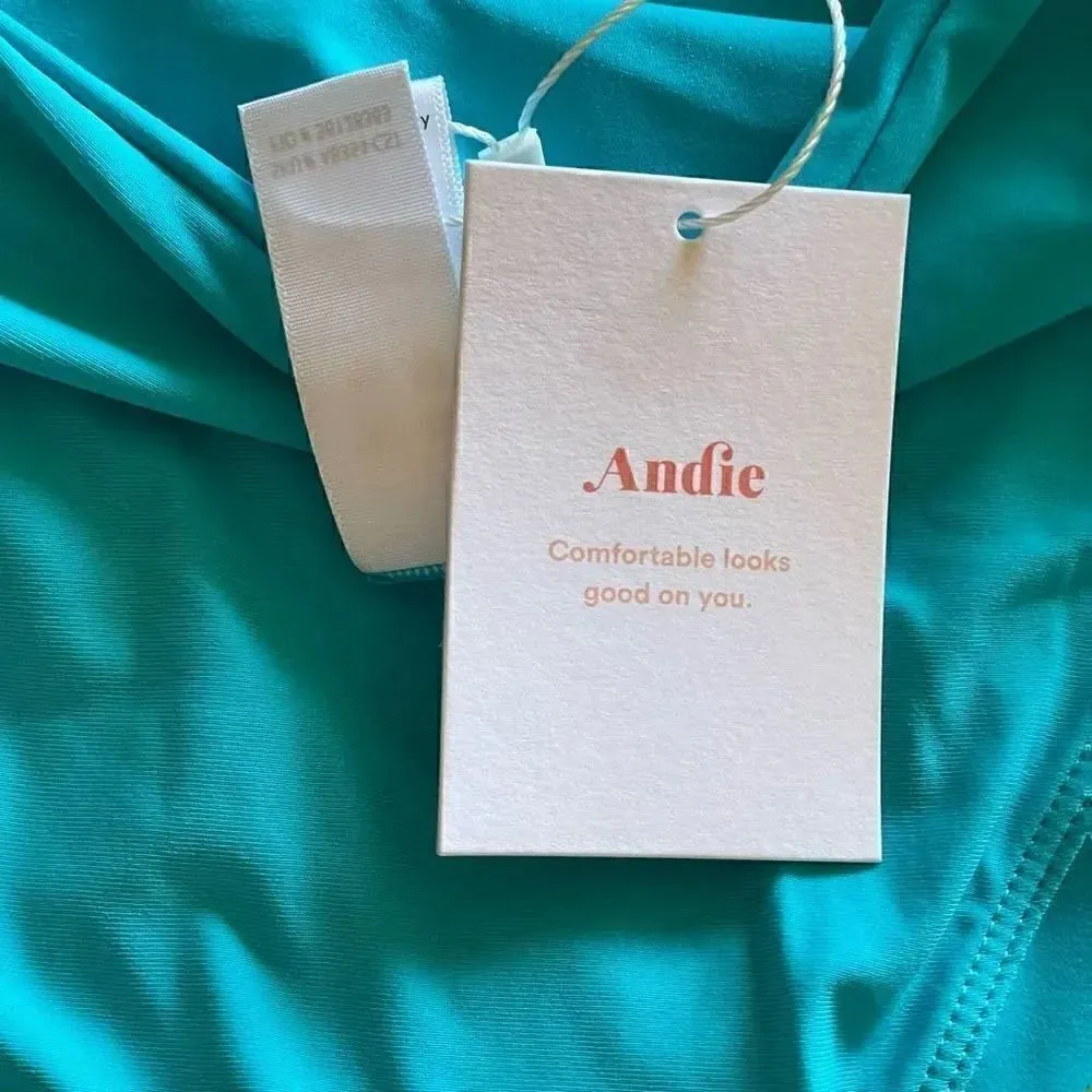 Andie The Riviera Bikini Bottom Classic Medium Rise Bikini SZ M #1445 - Image 13