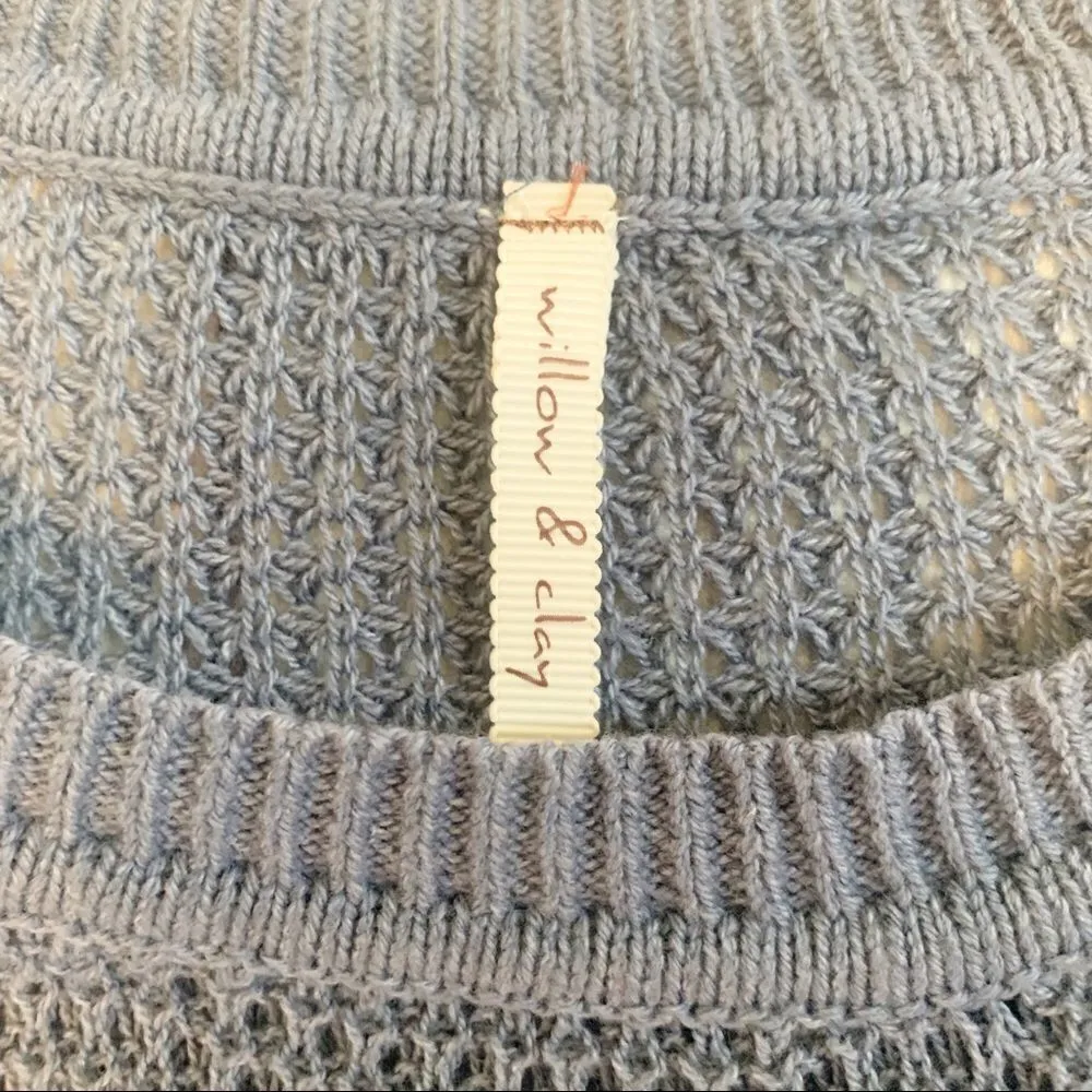 Willow & Clay Cold Shoulder Sweater Tops Small - Image 3