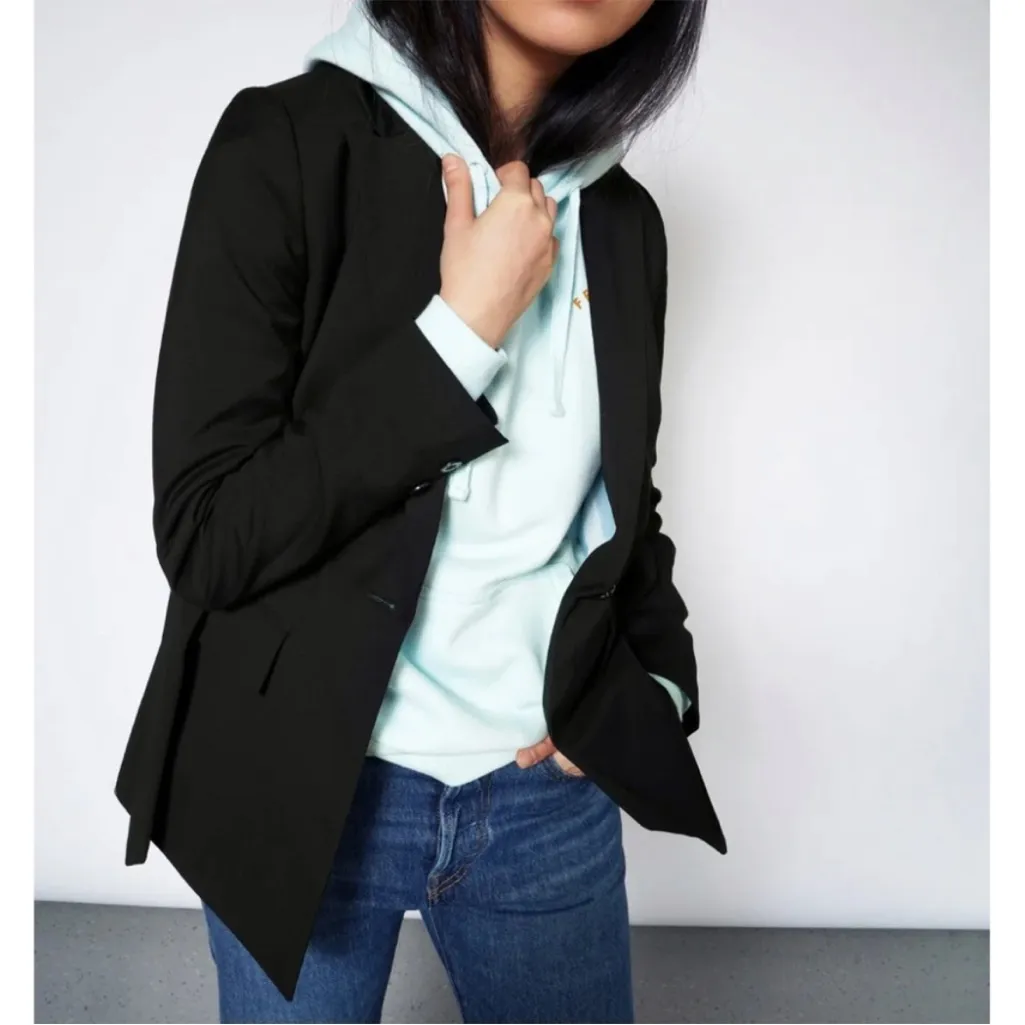 Wildfang empower belted blazer black small - Image 5