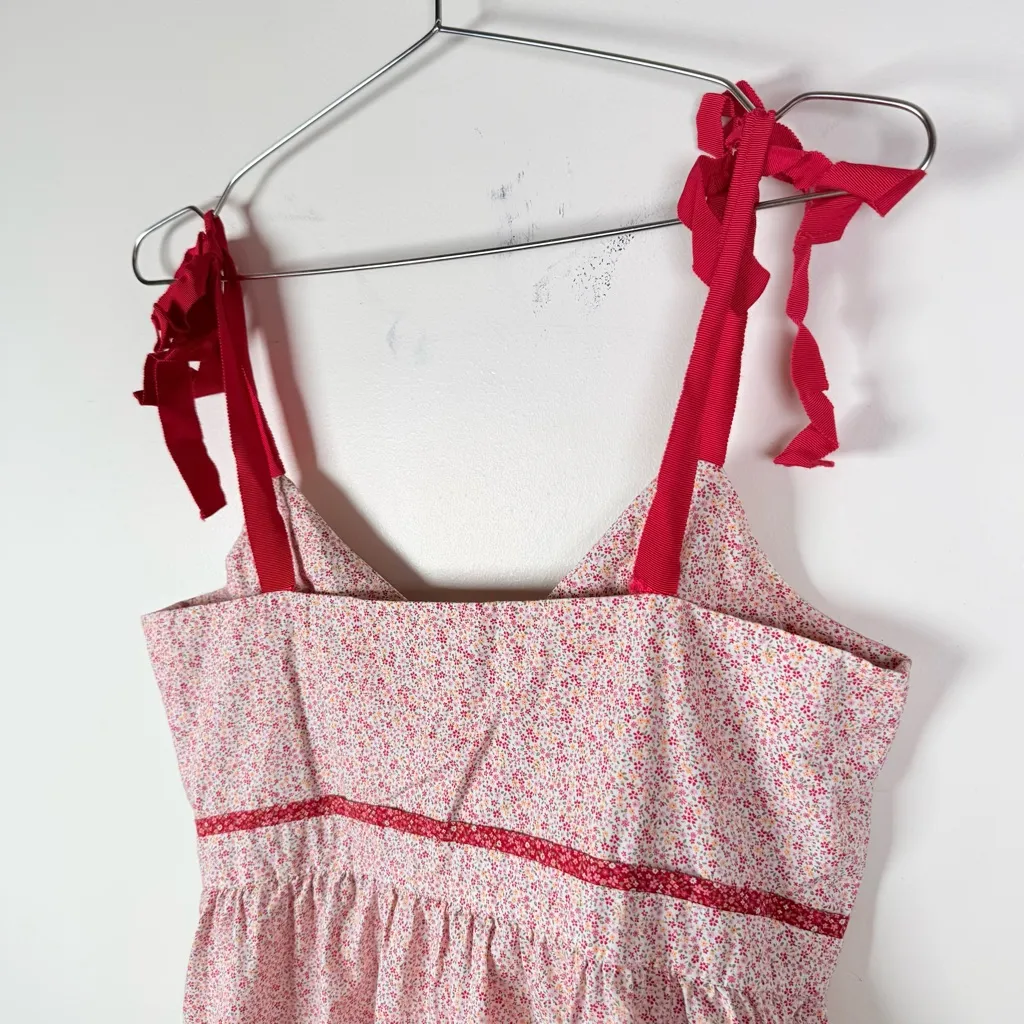 La Ligne Red Floral Kate Maxi Sundress Size L - Image 5