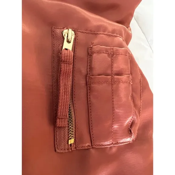 GAP Primaloft Dusty Rose Bomber Jacket‎ XS - Image 7