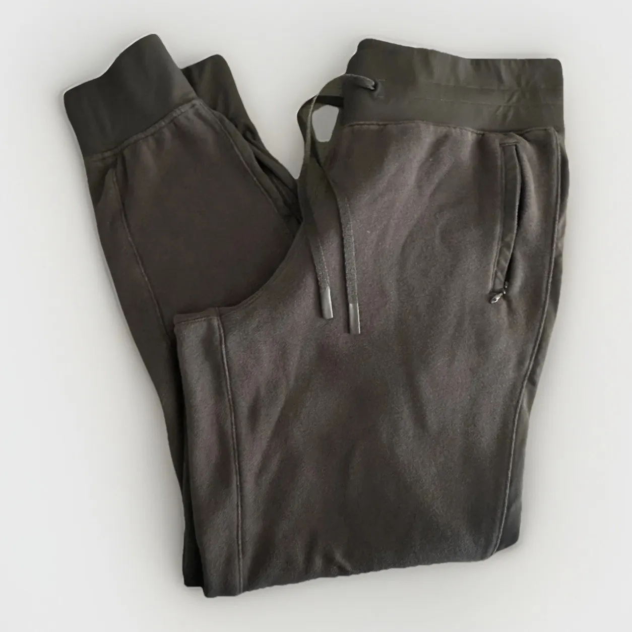 Lululemon Get Going Jogger 28.5 Womens Lightweight Cotton Pants Dark Gray Sz 8 - Image 4