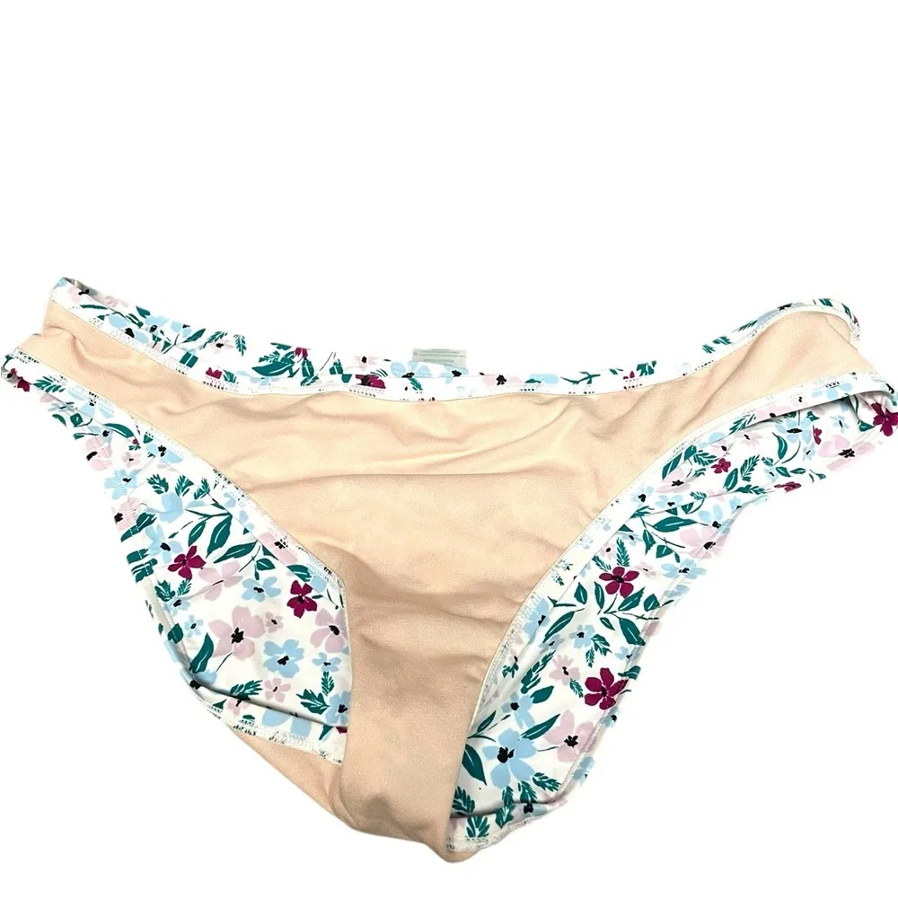 Kona Sol Floral Multicolor Hipster Women’s Large Bikini Bottom NWOT - Image 4