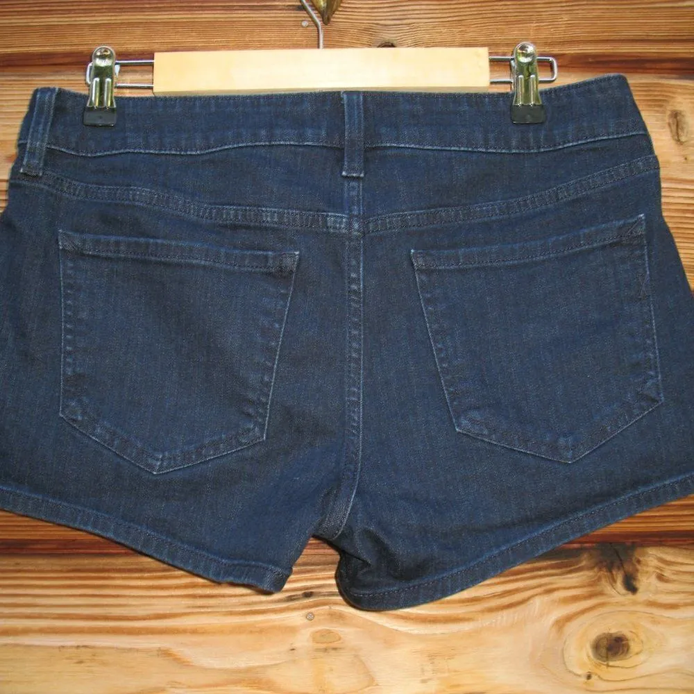 NWT Express Low Rise Relaxed Dark Denim Jean Shorts - Image 9