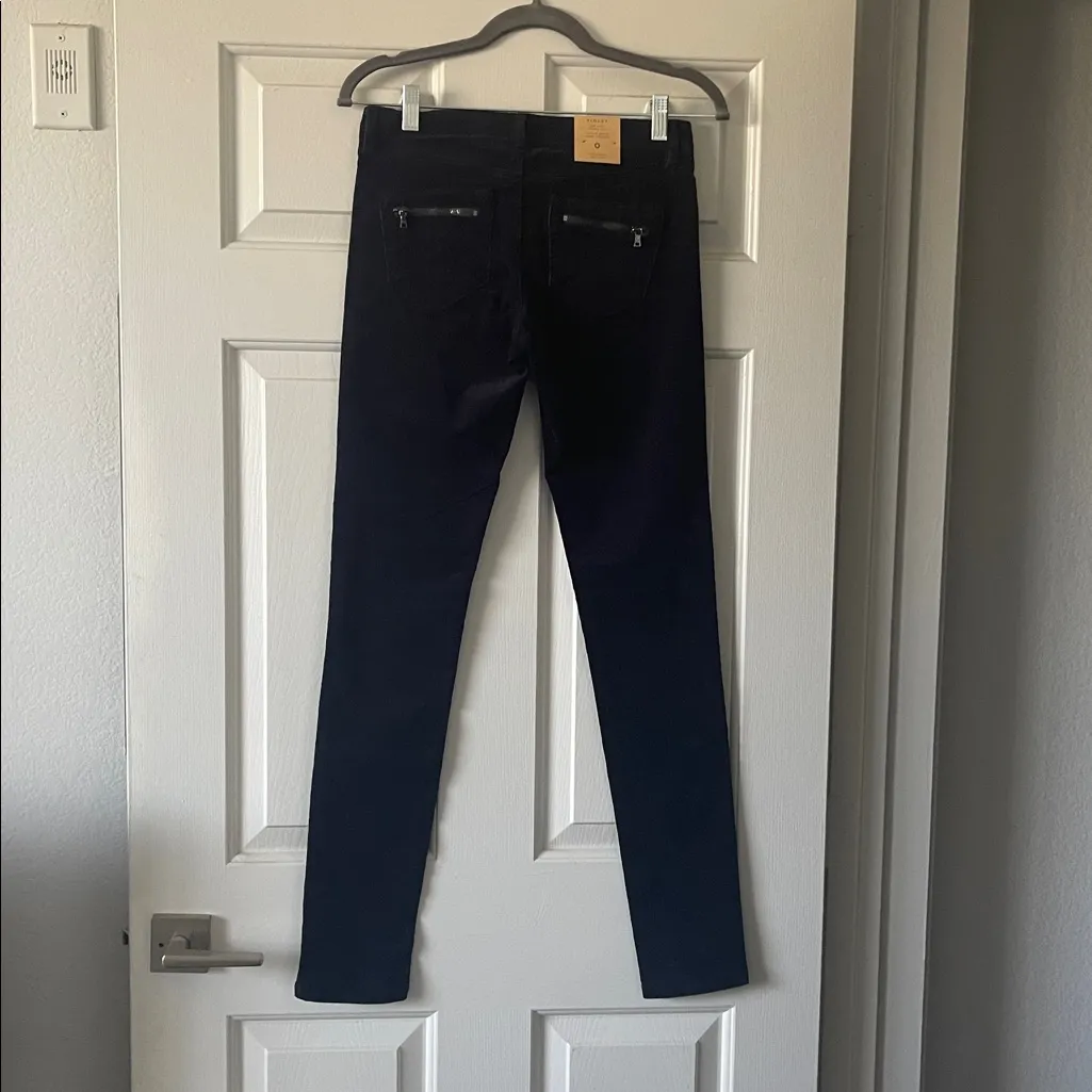 Club Monaco Women’s Violet Skinny Cord Pants Size 0 NWT - Image 3