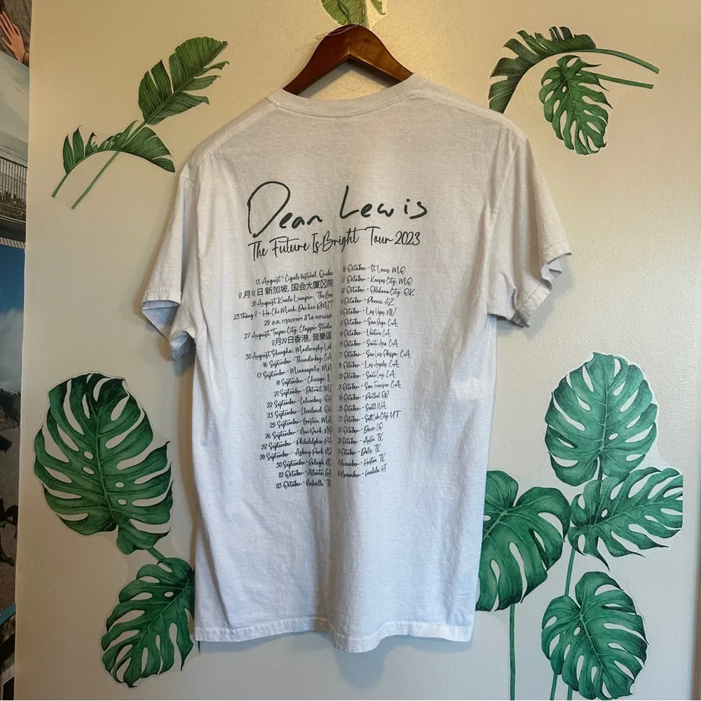 Dean Lewis The Future Is Bright 2023 Tour Tee - Image 4