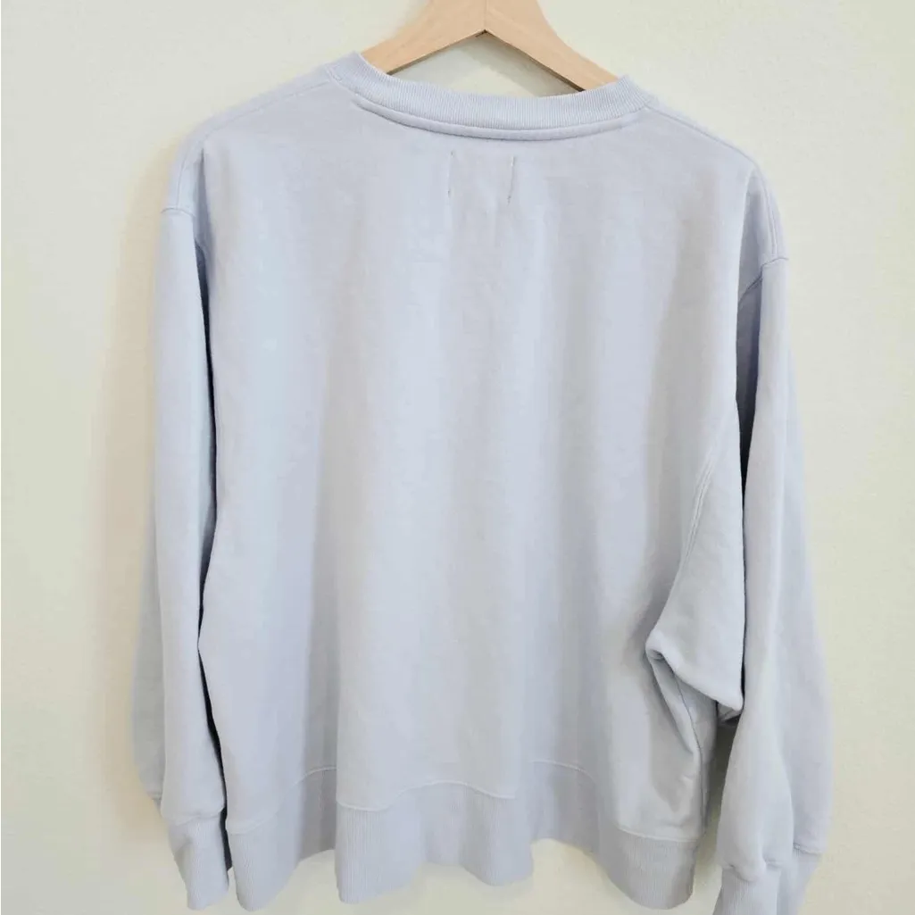 AYR Light Blue The Sweatshirt Crewneck All Year Round size XL - Image 4