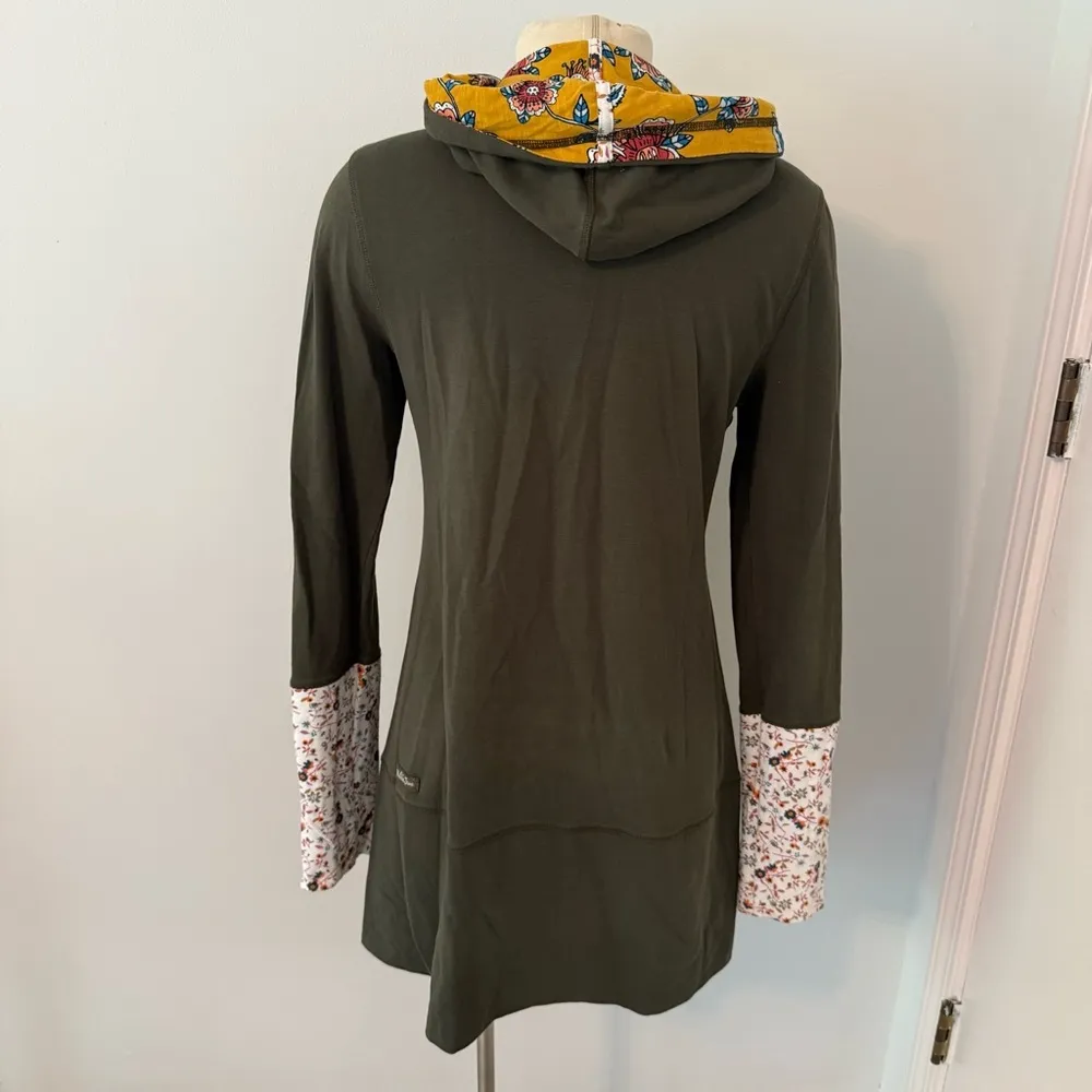 Matilda Jane Choose Your Own Path Patches of Light Hoodie Zip Up Size Medium - Image 8