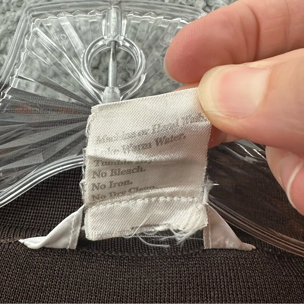 Exclusively Misook‎ Open Front Cardigan Sweater Career Office Minimalist Women L - Image 4