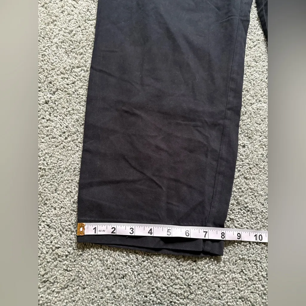 GAP Twill Cargo Pants Black Womens Size XXL NWT Pull On Pockets - Image 4