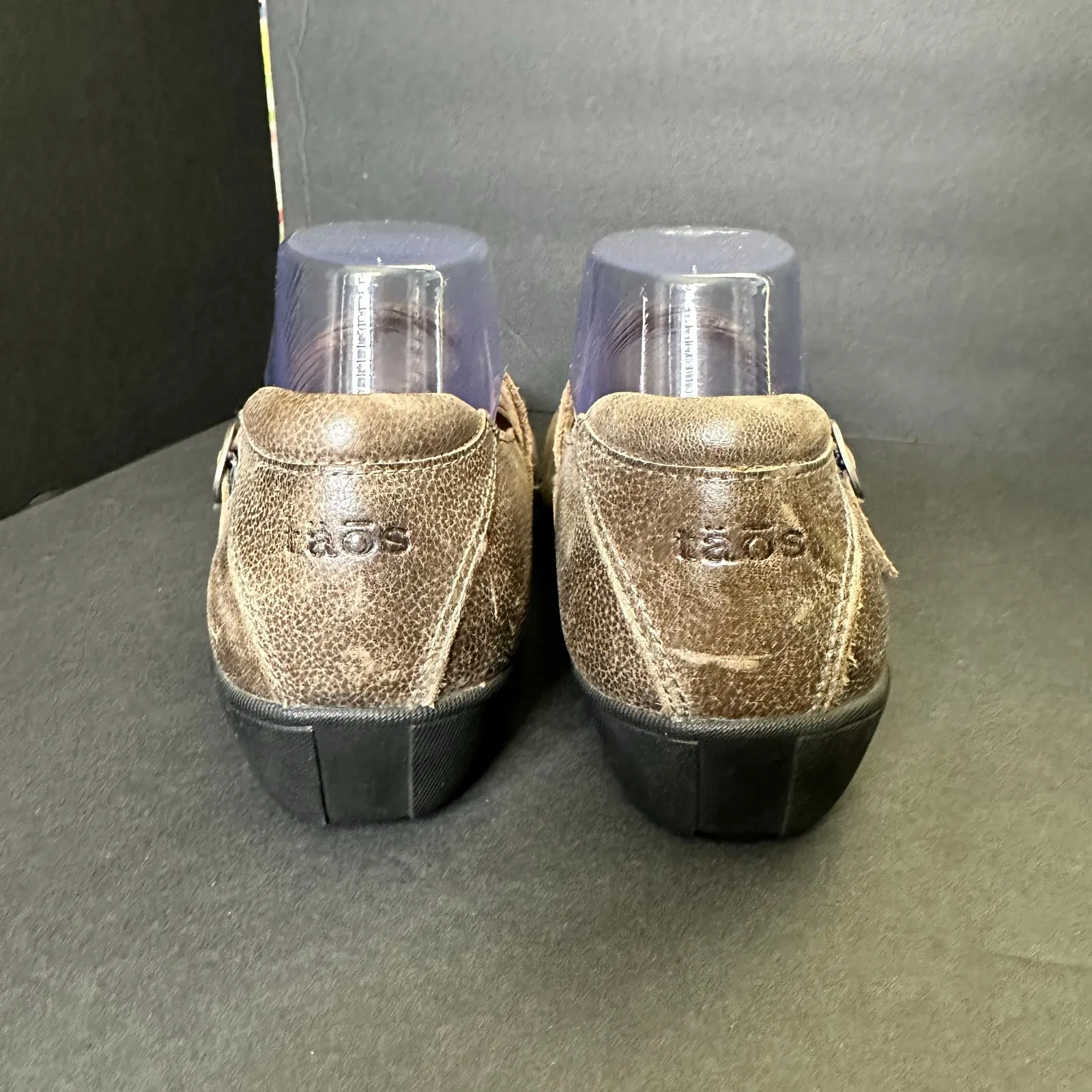 Taos Womens size 10 Ta Dah Leather Mary Jane Flats Leather Shoes Brown - Image 5