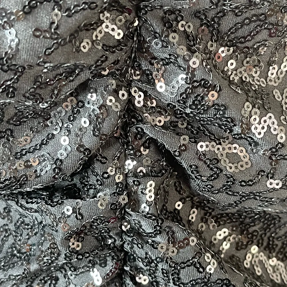 WINDSOR sequin top one shoulder neckline with asymmetrical neckline one sleeve - Image 5