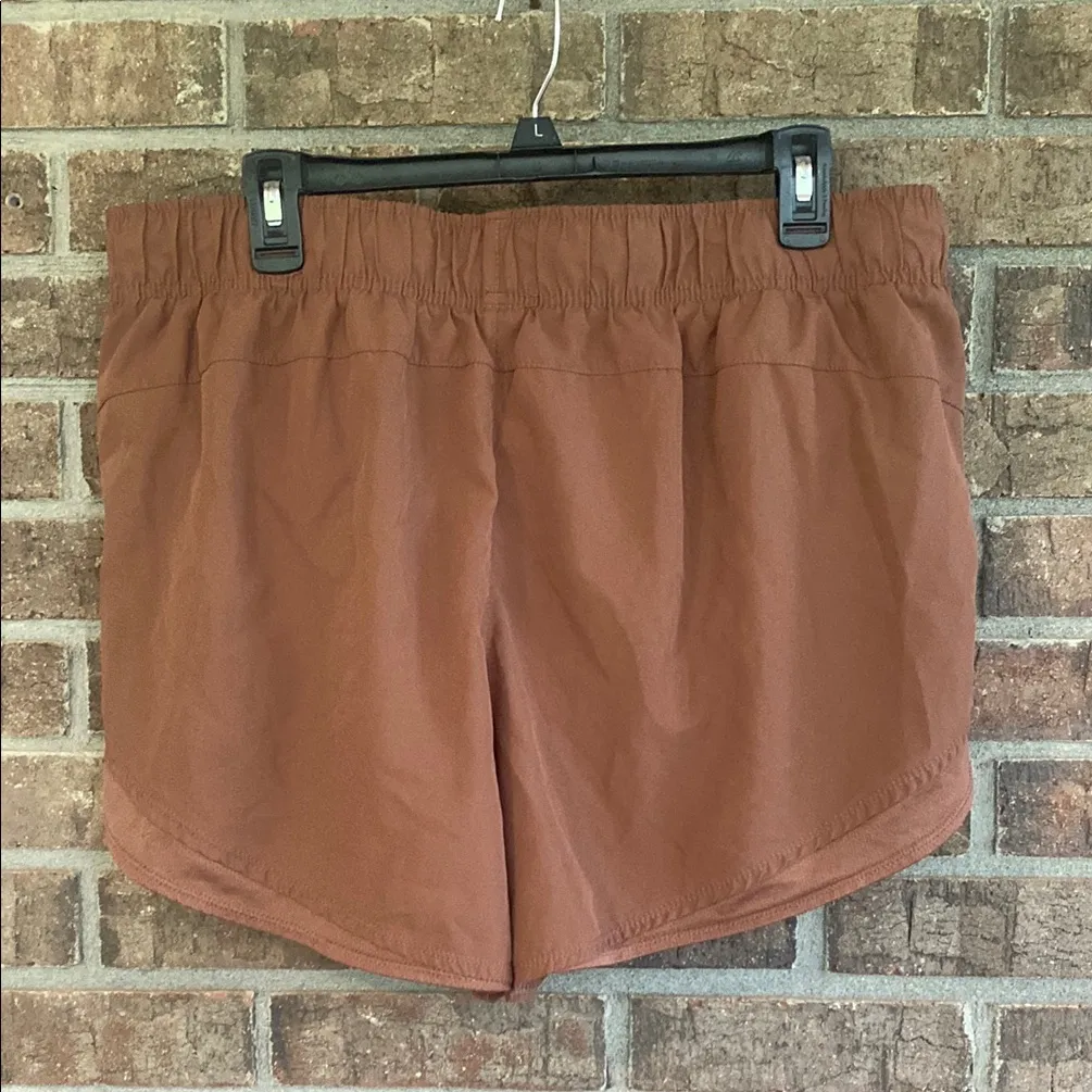 Athletic Works  Women's Tan Athletic Shorts - Image 2