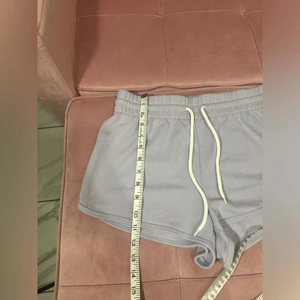 Aritzia Sunday Best Terry Cloth Sweat‎ Shorts Lilac Purple Women’s Size Medium - Image 7