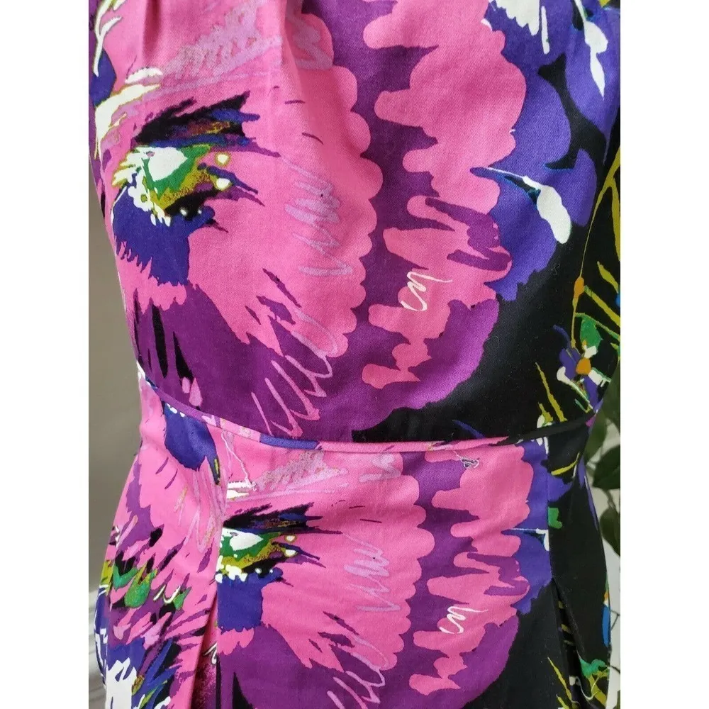 Lanebryant  Floral Cotton Sleeveless  Dress - Image 3