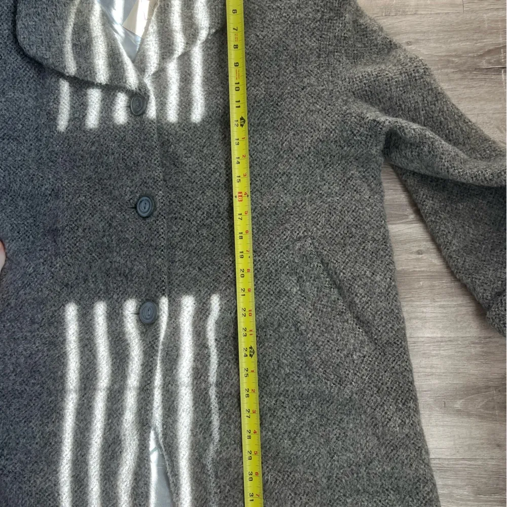 Vintage Vernissage hooded wool jacket. EUC. Gray Size undefined - Image 10