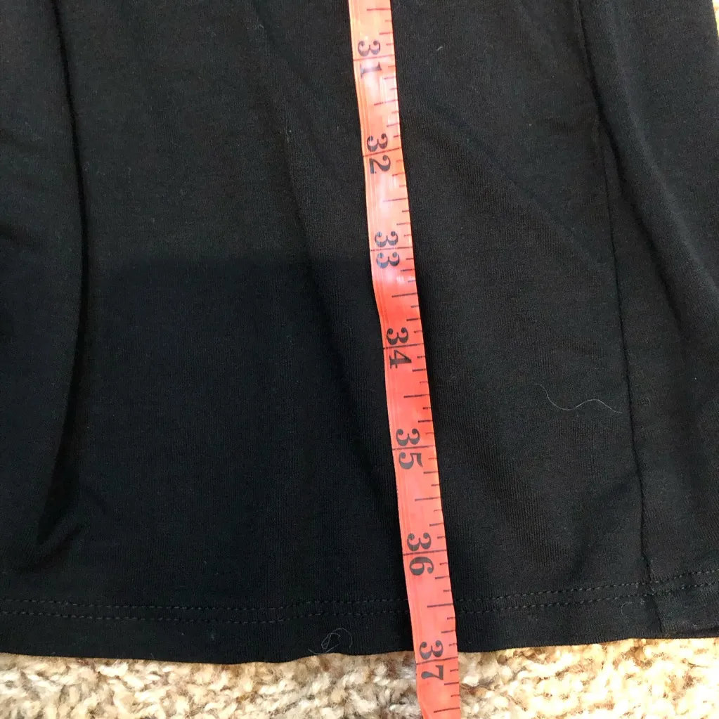 J. Jill Black Wearever collection long sleeve v neck dress small - Image 6