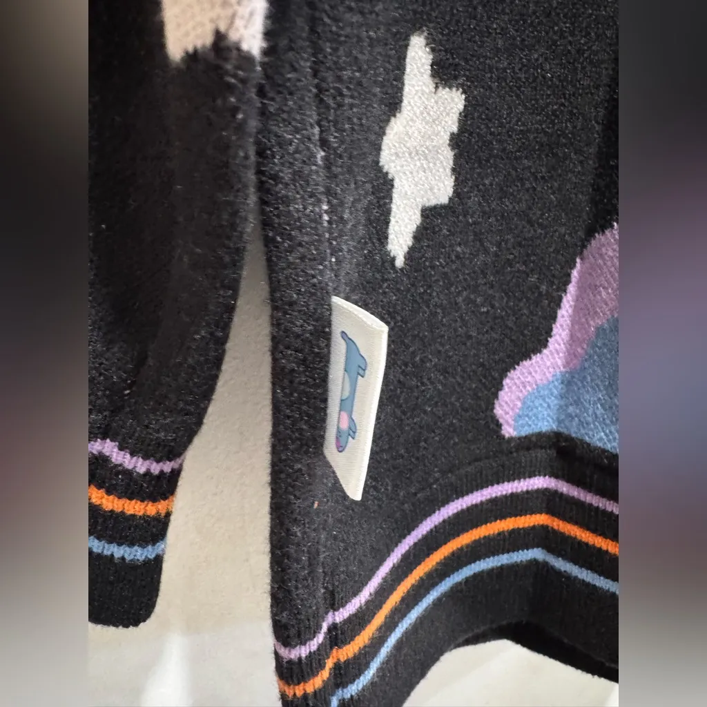 Bluey Heeler Family Sleepy Time Cloud Stars Cardigan - Image 9