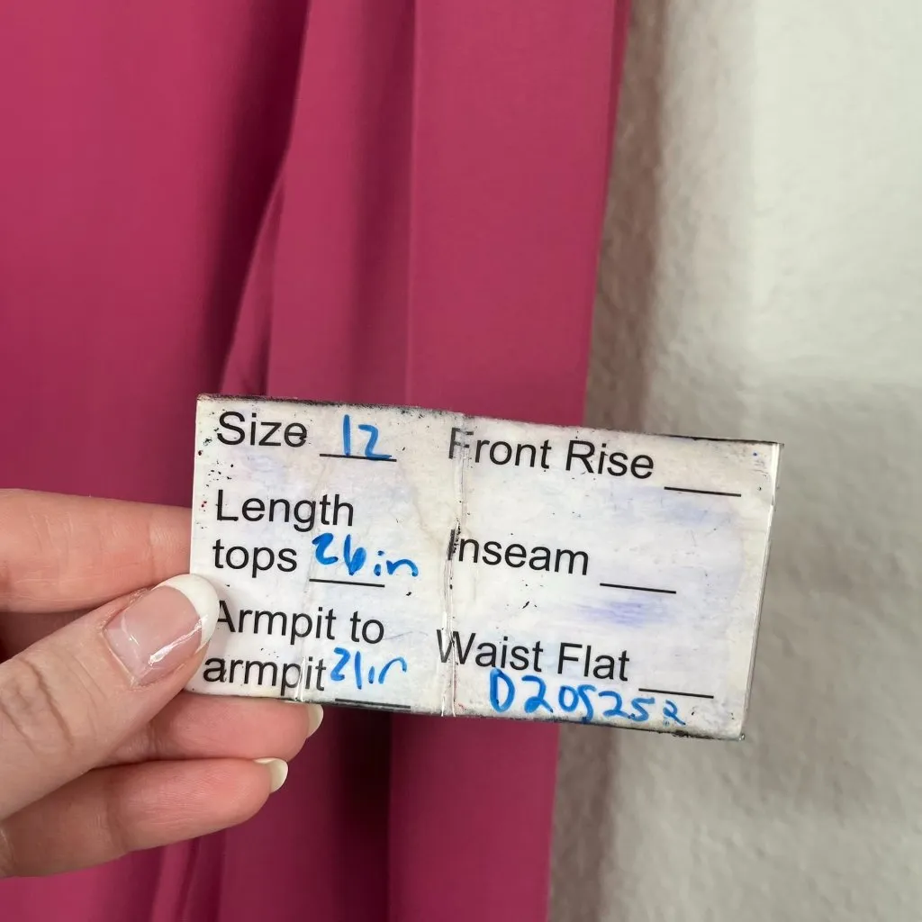 City Chic Womens Pink Ruffled Eyelet dressy Blouse Size 12 - Image 13