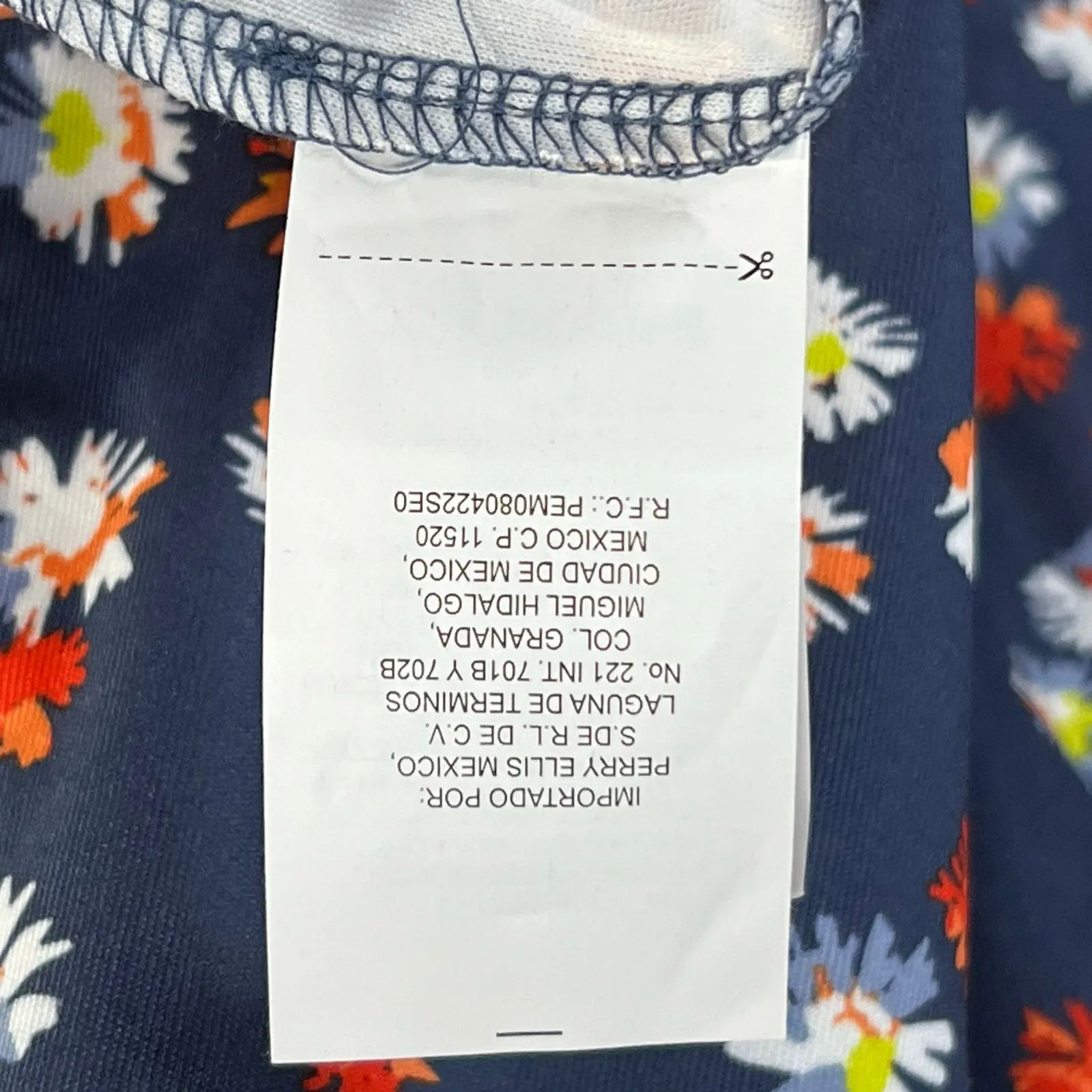 Callaway Golf Mini Dress Womens XL Blue Indigo Floral  Opti Dri UPF50 Sporty - Image 12