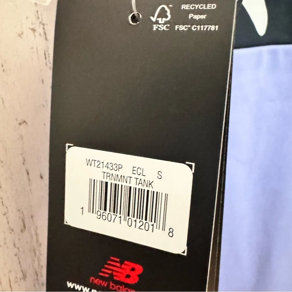 New Balance Women's Multi-color Athletic Sporty Workout Tank  Sz S NWT - Image 5