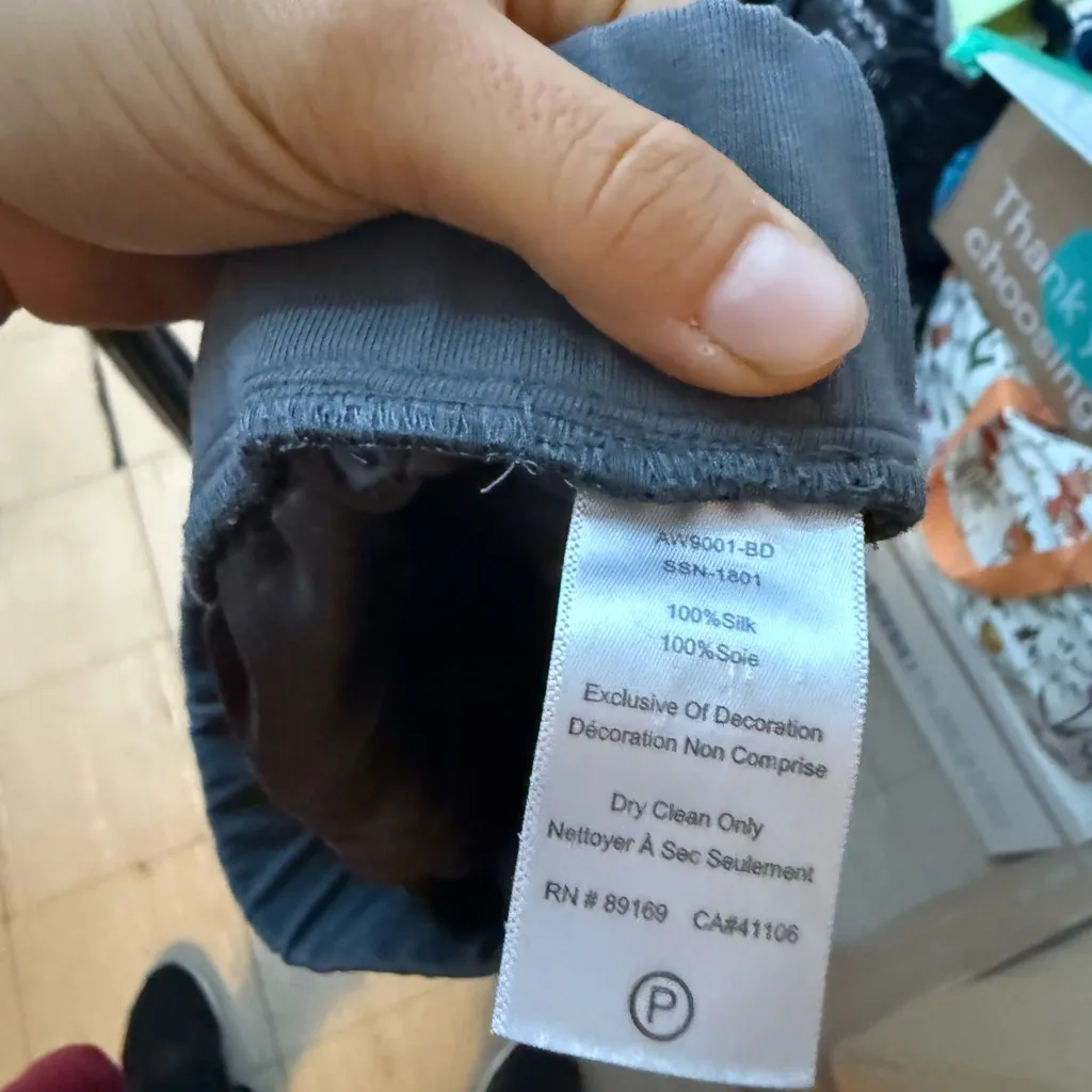 ATM Anthony Thomas Melillo Gray Silk Jogger Pants - Image 5