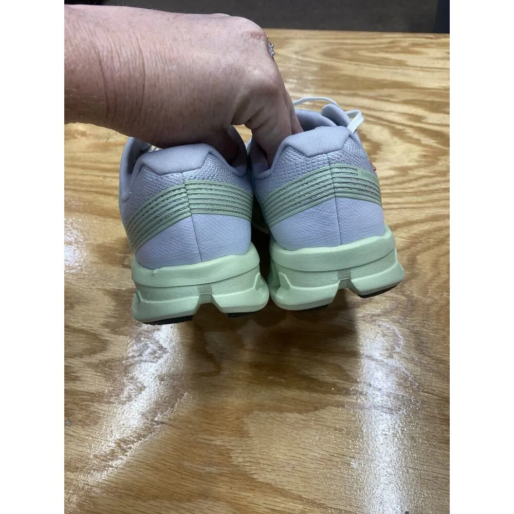 On Cloudgo Women's 9 Sand Zest Mesh Lace Up Low Top Athletic Running Sneakers Green - Image 4