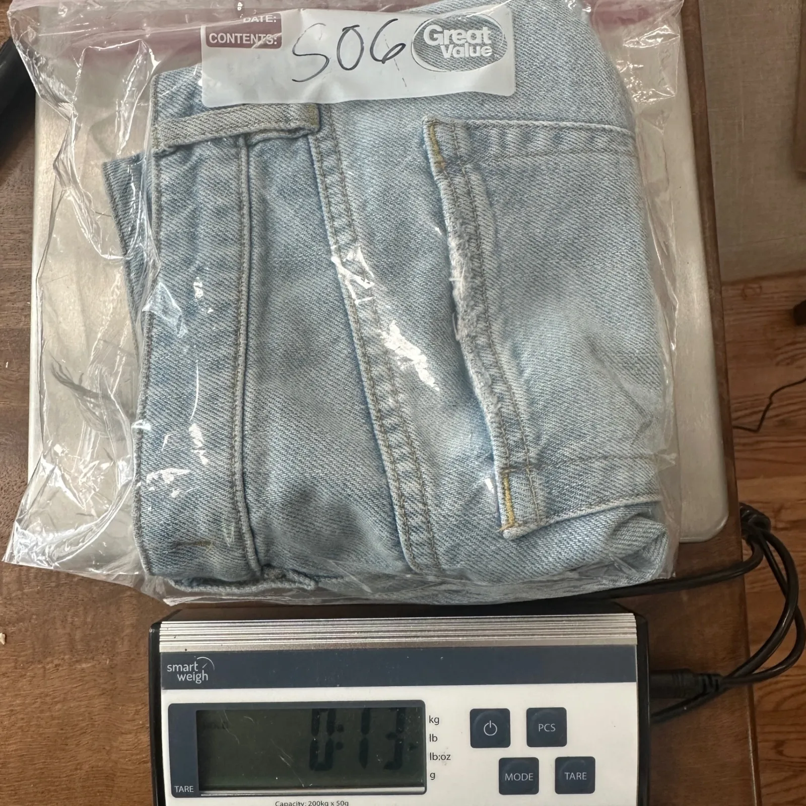 Free People We The Free Denim Mini Skirt Distressed Button‎ Fly Light Wash Sz 27 - Image 8